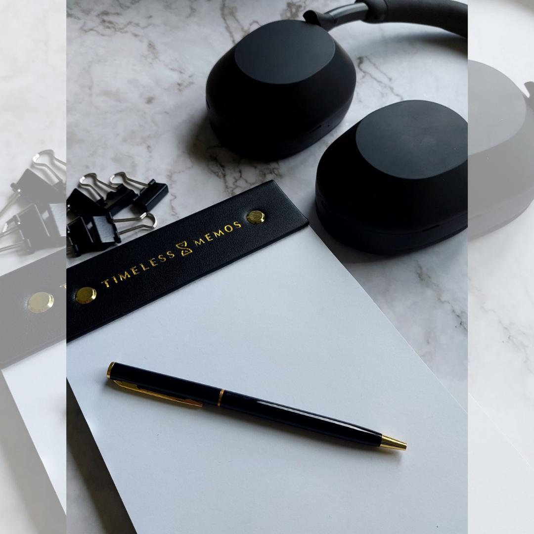 Jet Black Notepad