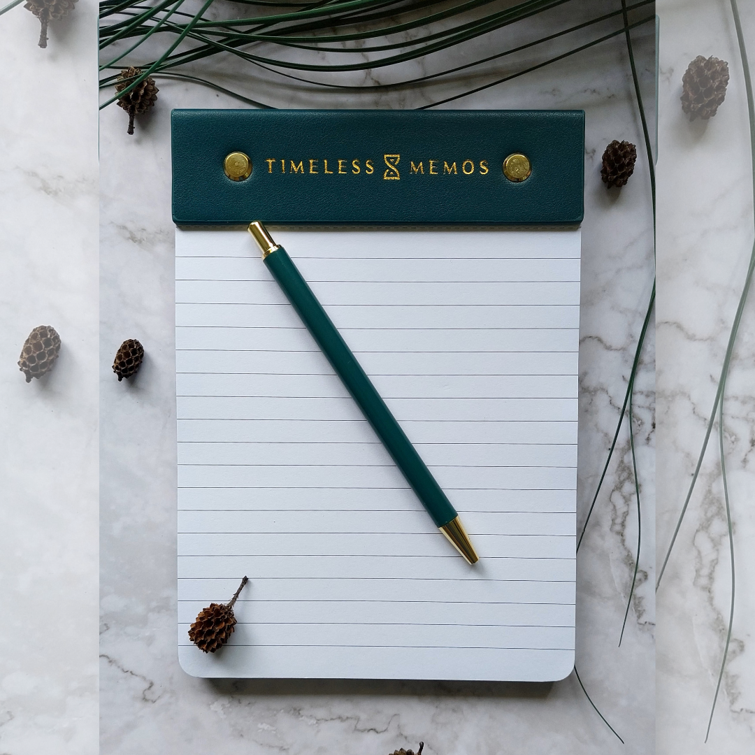 Forest Green Notepad